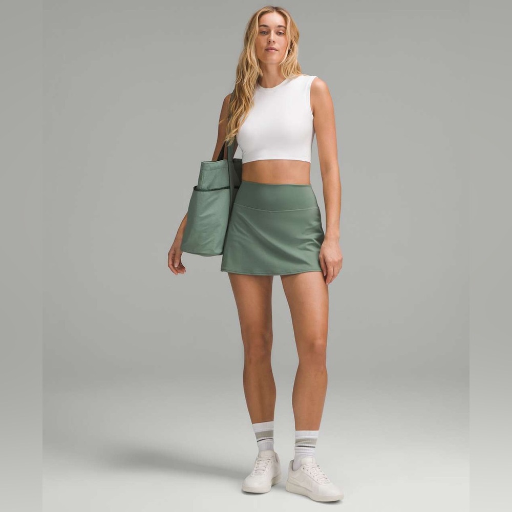 NWT lululemon lululemon Align High-Rise Skirt Grey Eucalyptus